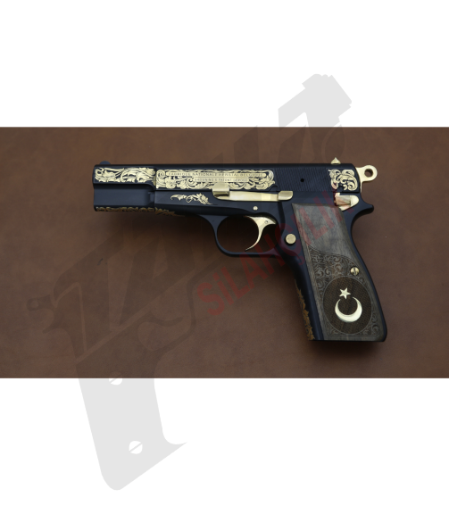 Browning HP Yanak Gravür 